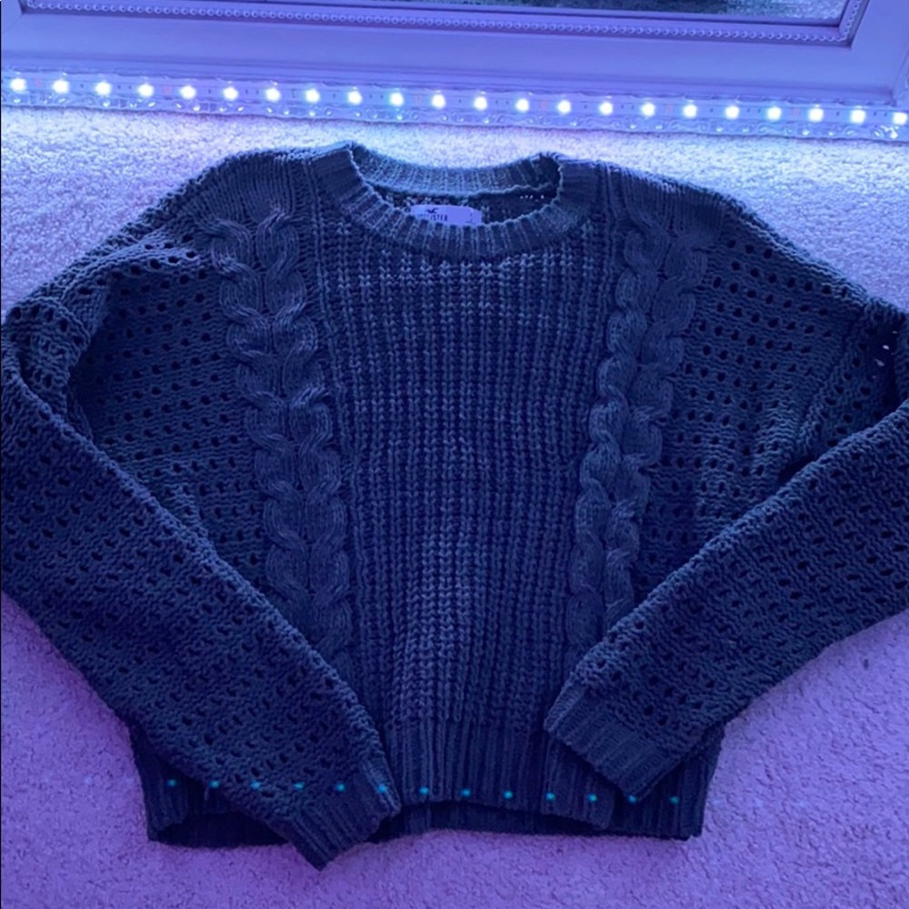 Grey Chenille Sweater